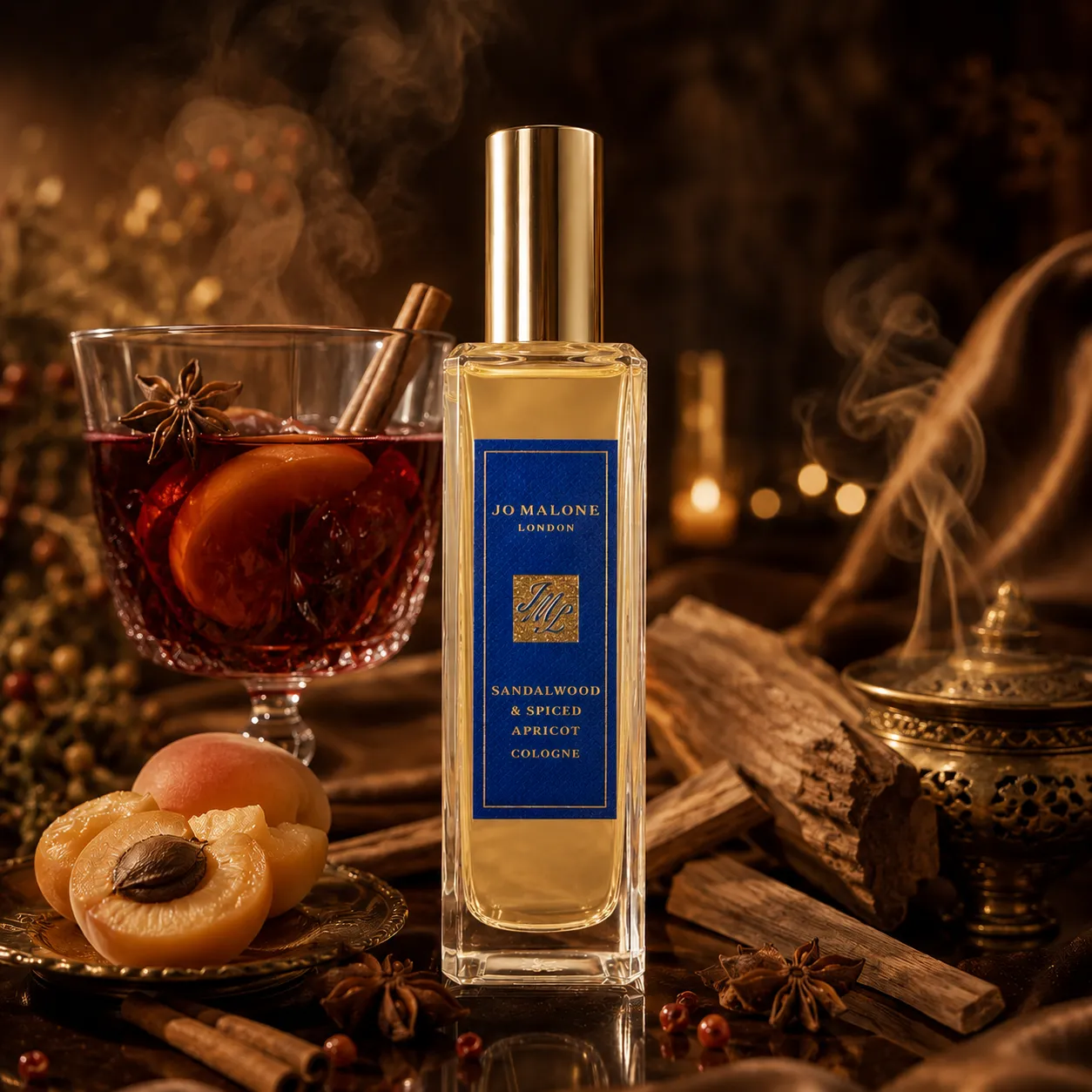 Sandalwood & Spiced Apricot Jo Malone London_Duftprobe Sandalwood & Spiced Apricot Jo Malone London