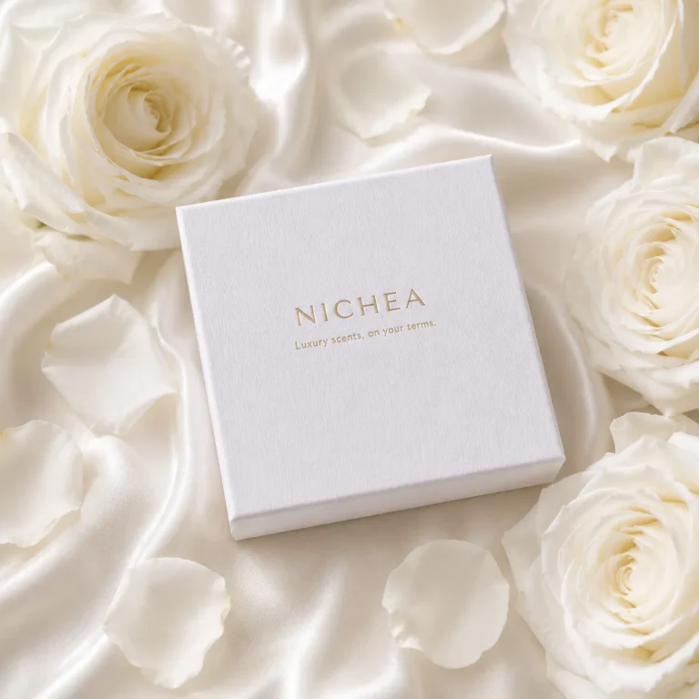 White rose niche perfume sample