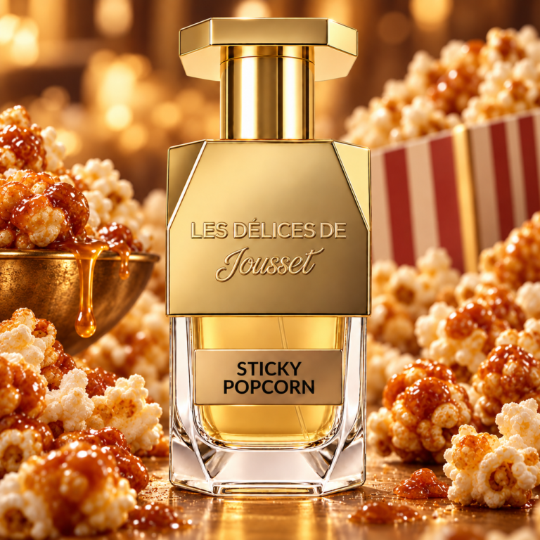 Jousset Parfums Sticky Popcorn Parfum mit frisch aufgepopptem Popcorn